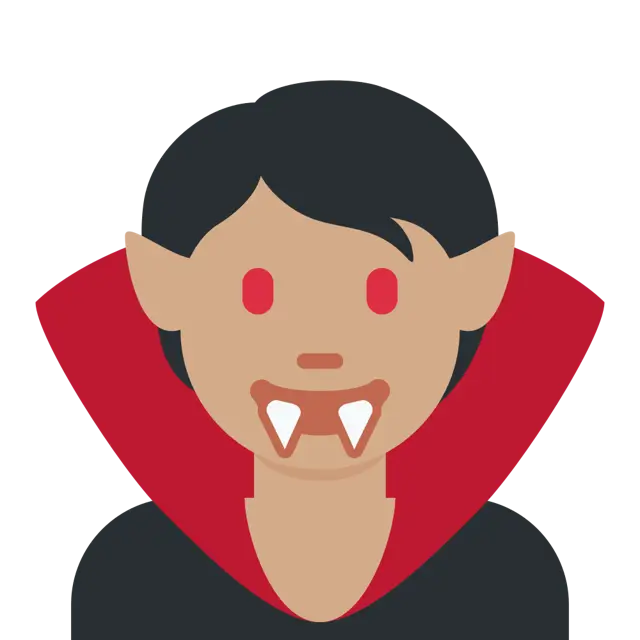 Vampire: Medium Skin Tone