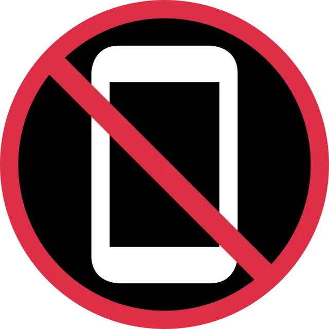 No Mobile Phones