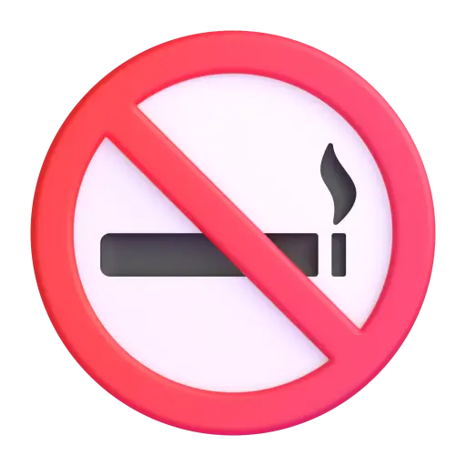 Não fumar símbolo