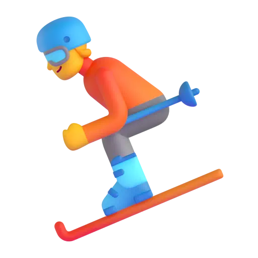 Skifahrer