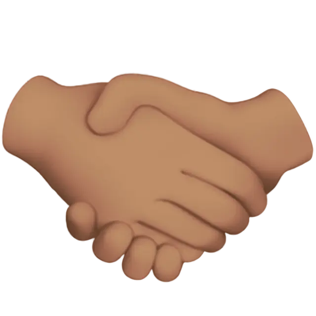 Handshake: Medium Skin Tone