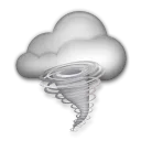 Nuvola con Tornado