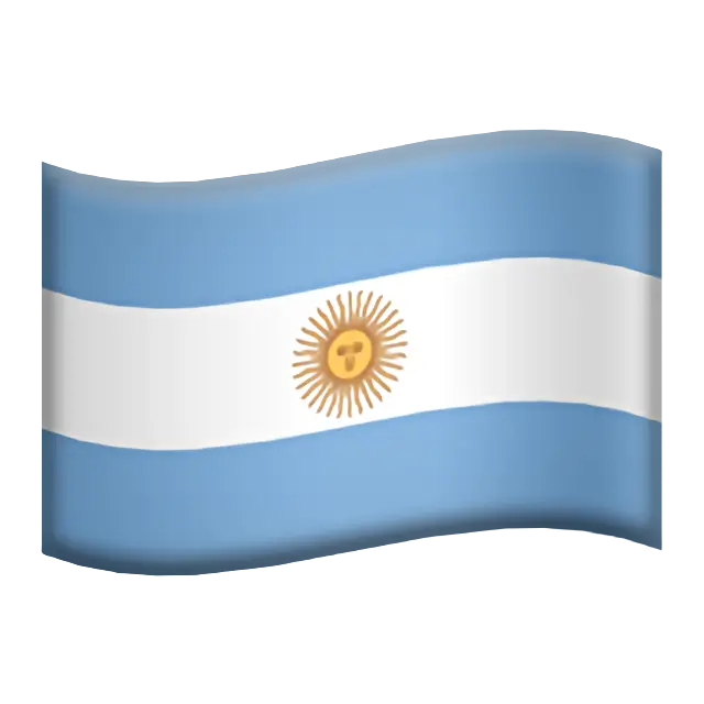 Flag: Argentina