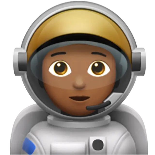 Astronaut: Medium-Dark Skin Tone