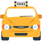 Nadjeżdżająca taksówka