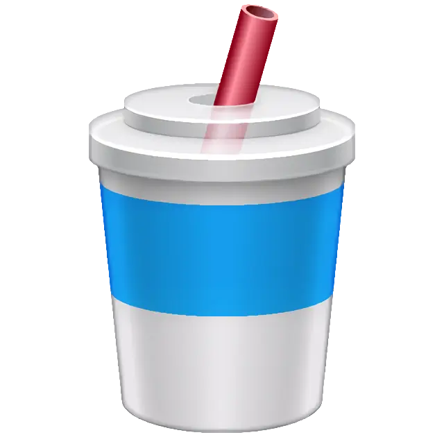 Cup With Straw