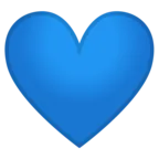 Corazón azul