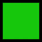 大きな緑色の四角