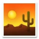 Desert Emoji (U+1F3DC)