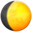 Viaszos gibbous hold szimbólum