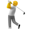 Person Golfing