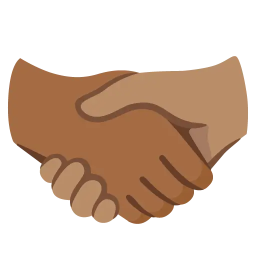 Handshake: Medium Skin Tone, Medium-Dark Skin Tone