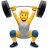 Person Lifting Weights