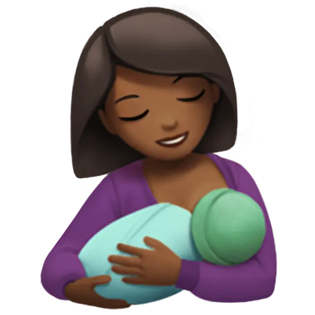 Breast-Feeding: Medium-Dark Skin Tone