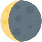 Waning Crescent Moon sembolü