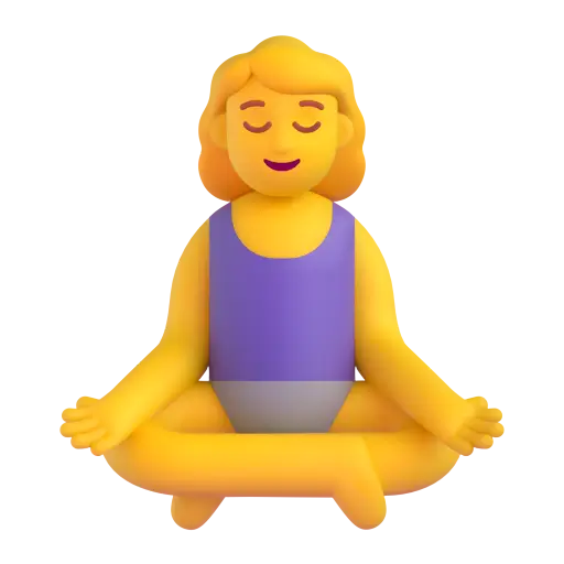 Woman in Lotus Position