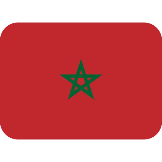 Flag: Morocco