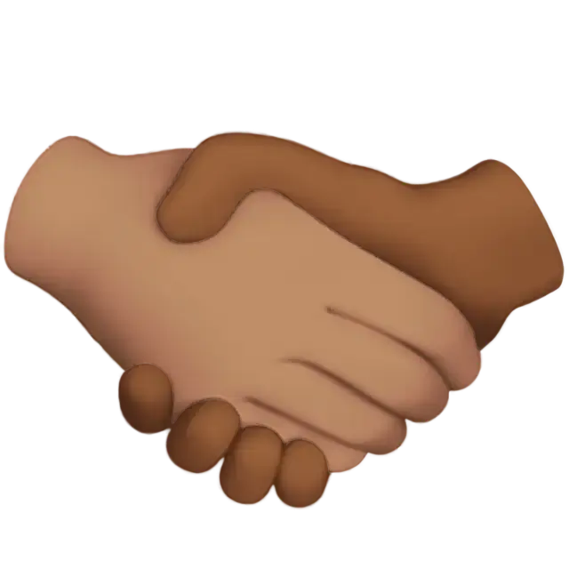 Handshake: Medium Skin Tone, Medium-Light Skin Tone