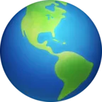 Earth Globe Americas