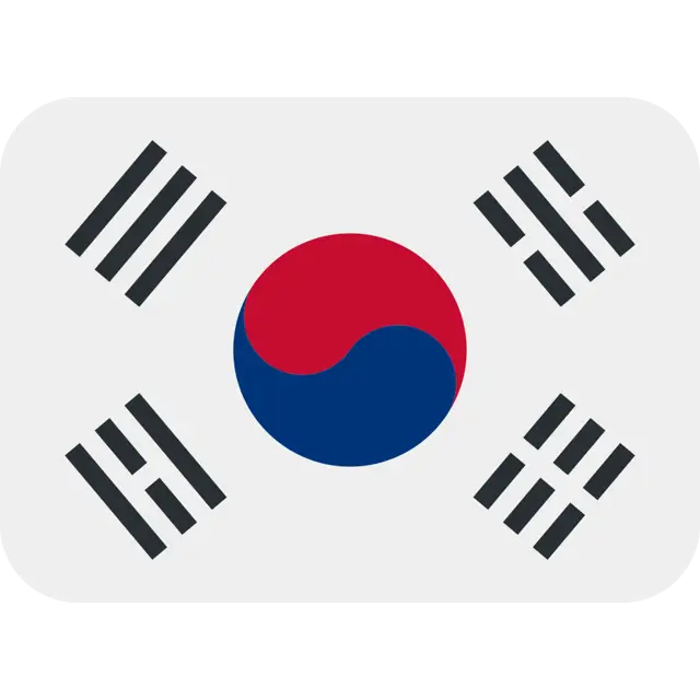 Flag: South Korea