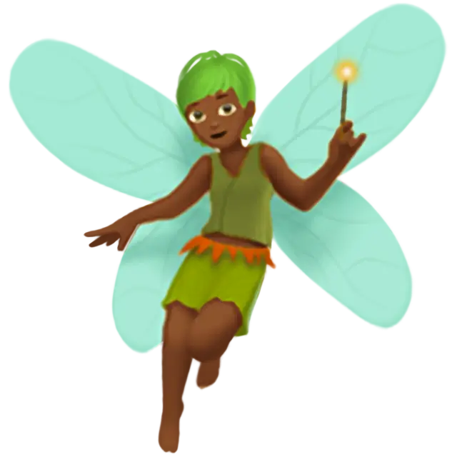 Fairy: Medium-Dark Skin Tone