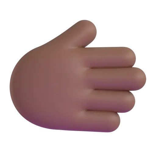 Rightwards Hand: Medium-Dark Skin Tone