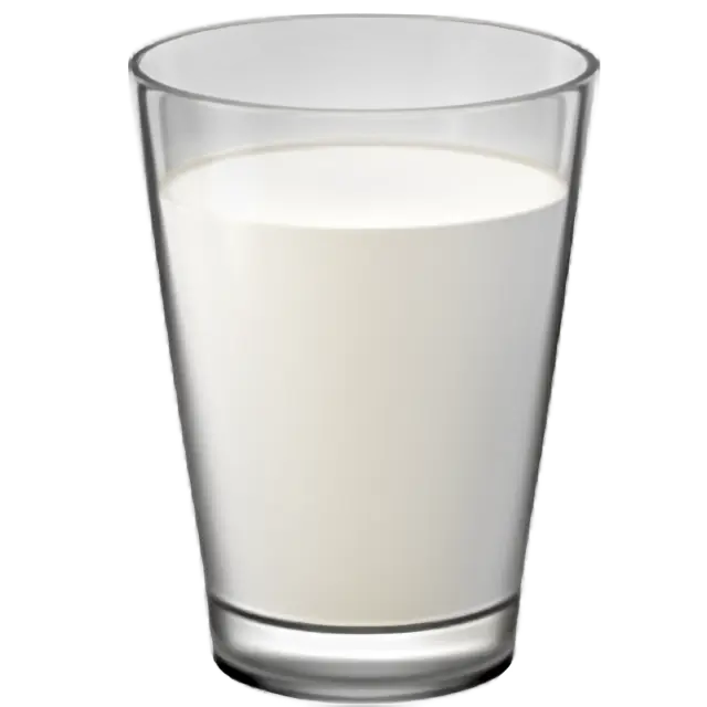 Стакан молока