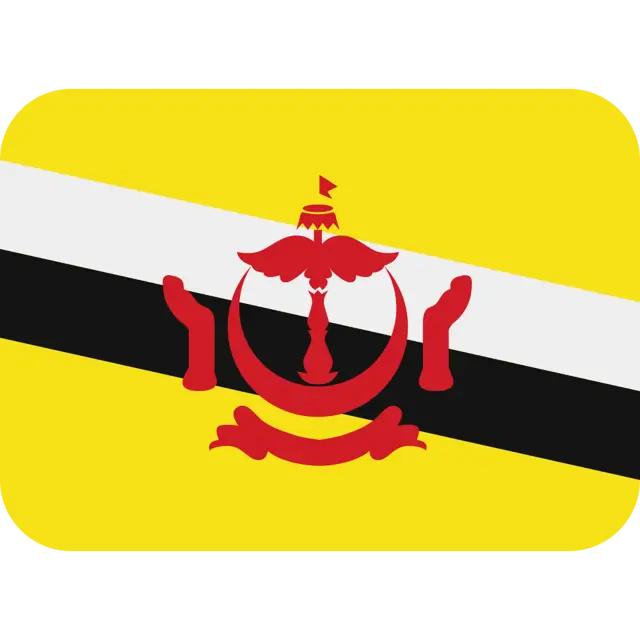 Flag: Brunei