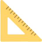 Régua Triangular