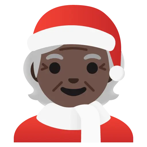 Mx Claus: Dark Skin Tone