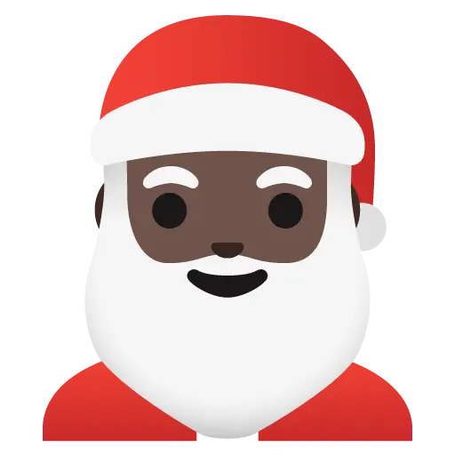 Santa Claus: Dark Skin Tone