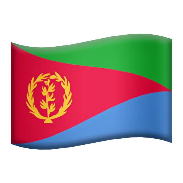 Flag: Eritrea