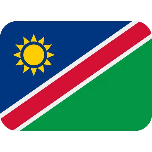 Flag: Namibia