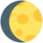 Waxing Gibbous Moon Symbol