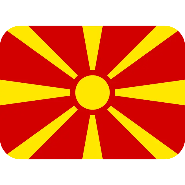 Flag: North Macedonia