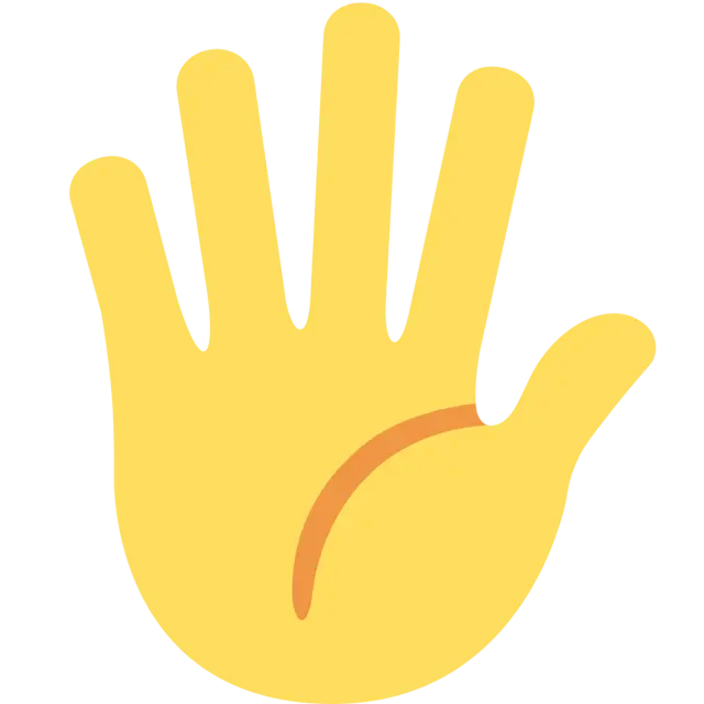 Hand With Fingers Splayed