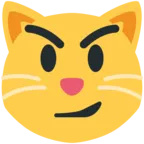 Cat Face with Wry Smile