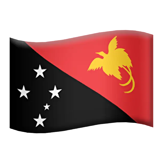 Flag: Papua New Guinea