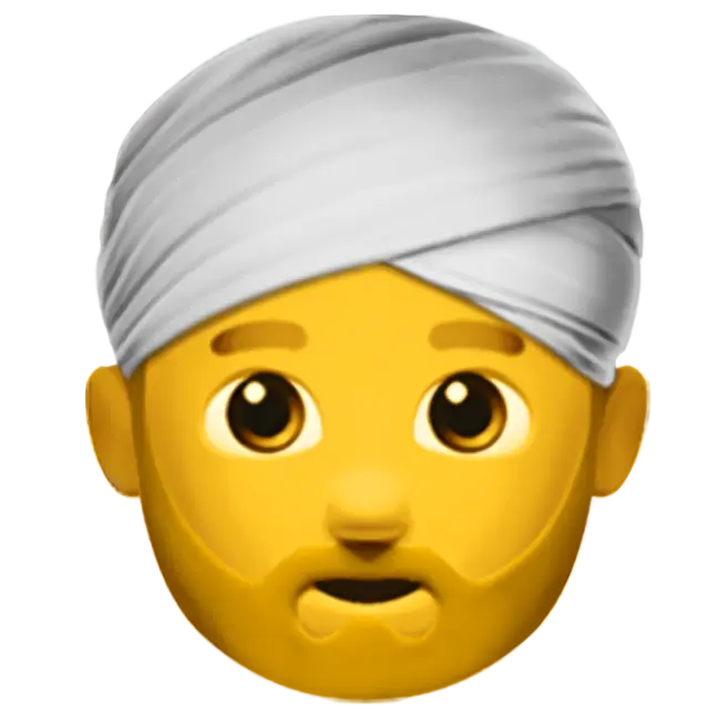 Man Wearing Turban