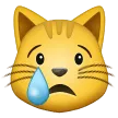 Crying Cat Face