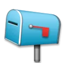 Căsuța poștală închisă cu steagul redus