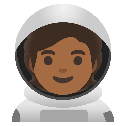 Astronaut: Medium-Dark Skin Tone