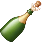 Sticlă cu popping cork