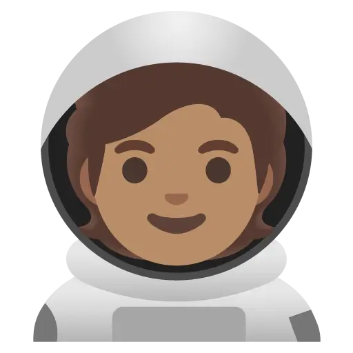 Astronaut: Medium Skin Tone