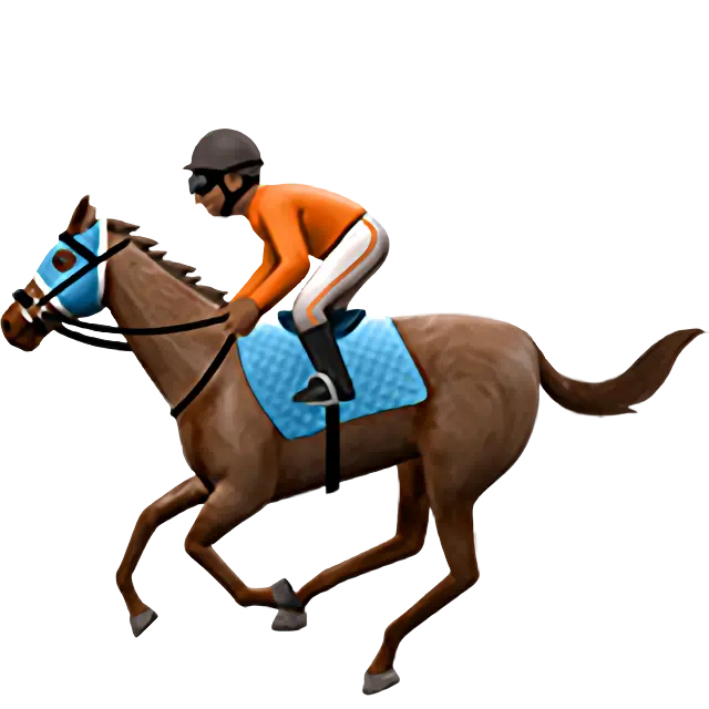 Horse Racing: Medium-Dark Skin Tone