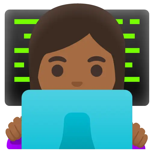 Woman Technologist: Medium-Dark Skin Tone