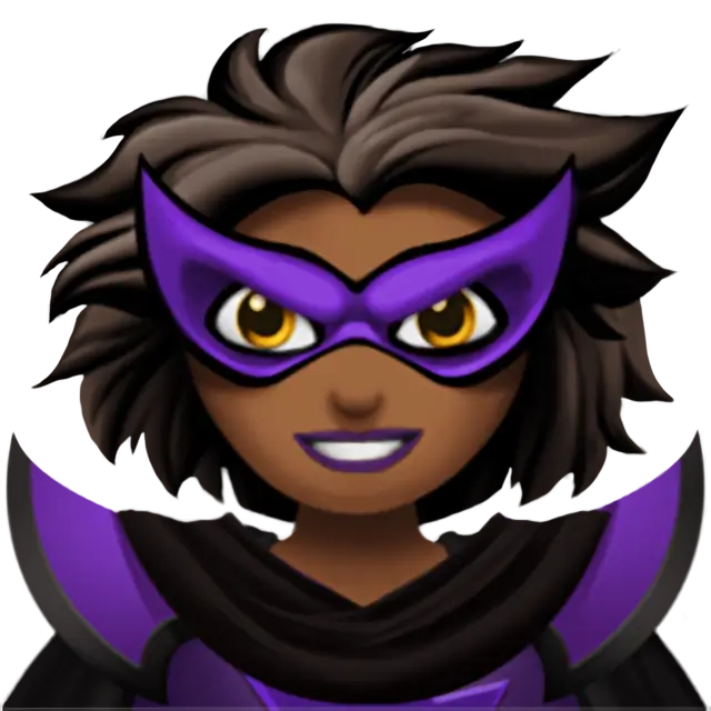 Woman Supervillain: Medium-Dark Skin Tone