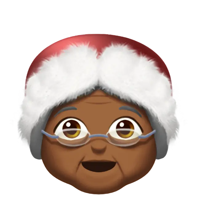 Mrs. Claus: Medium-Dark Skin Tone