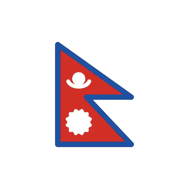 Flag: Nepal